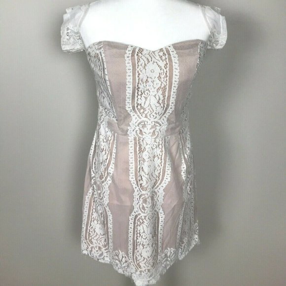 adelyn rae lace cocktail dress